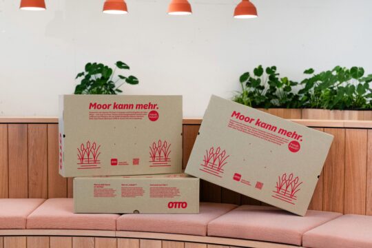 Moor kann mehr: Wie OTTO Verpackungen mit Paludi-Biomasse revolutioniert
